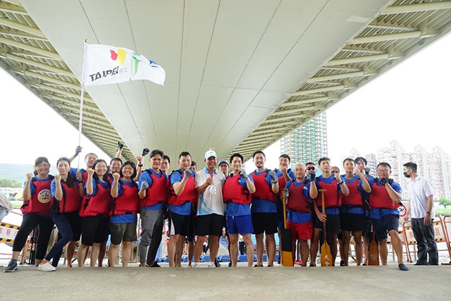 睽違3年後舉辦「臺北國際龍舟錦標賽」 蔣萬安率市府團隊熱血開划！ ...