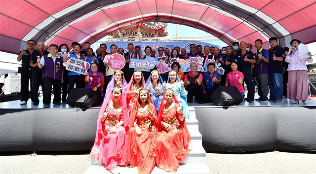 2023王功漁火節開幕 福海宮祈福嘉年華 王功老街千人夯蚵萬里傳香熱鬧登場 ...