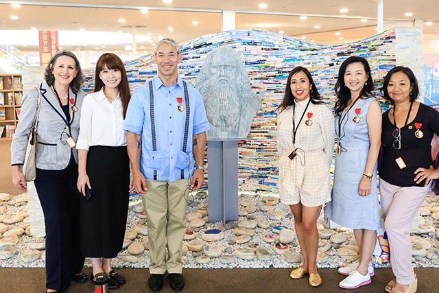 美國德州聖安東尼市長訪高 搭輕軌訪駁二、乘文化遊艇 讚高雄「獨特港灣城市」 ...