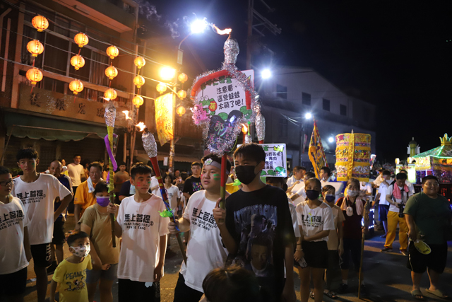 2023嘉義過溝建德宮百年活動「火燈夜巡」展開