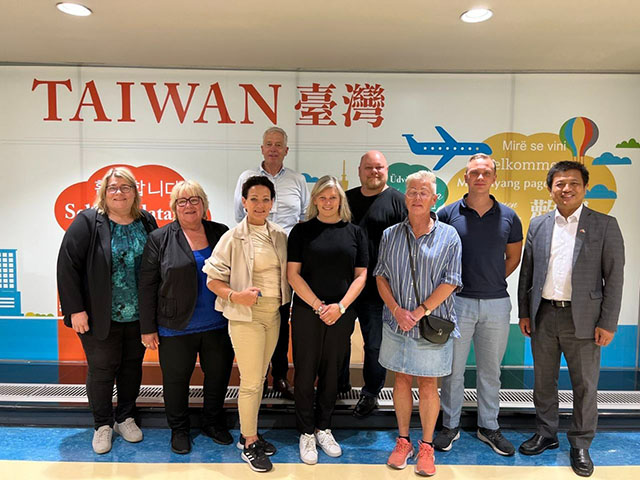 外交部誠摯歡迎「瑞典國會工業暨貿易委員會」主席率團訪台 ... ...