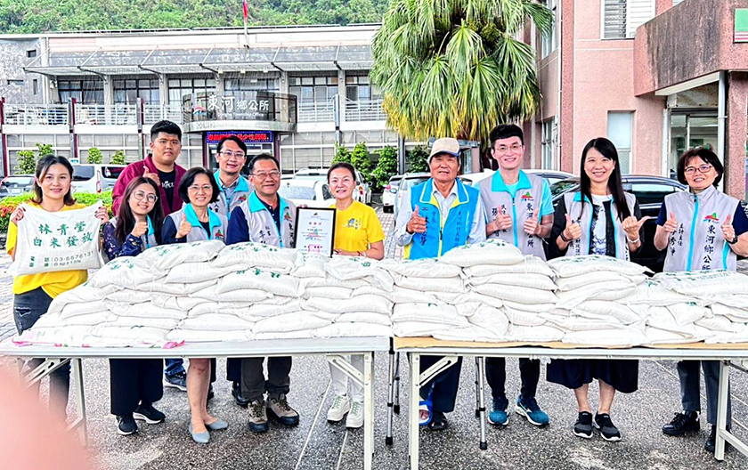 東海龍門天聖宮風災後再捐米3,000公斤賑濟　並已送達蘭嶼25箱物資 ...