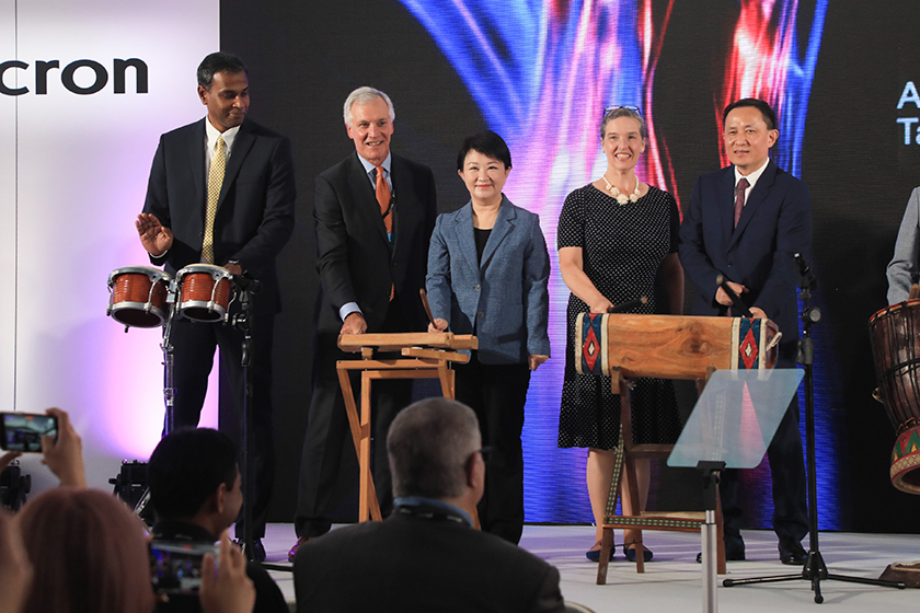 最大外商加碼投資！美光台中四廠開幕 盧市長：一光一電商機無限 ...