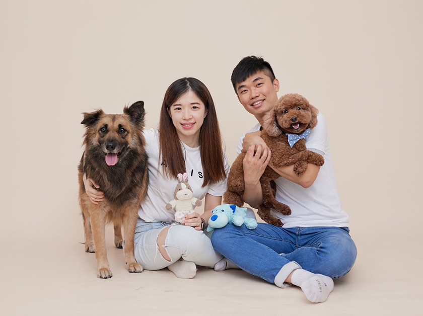 在動物之家遇見你~板橋動物之家志工喜結良緣