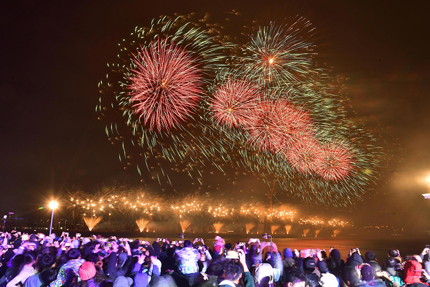 閃耀新北圈起1314跨河煙火盛大登場