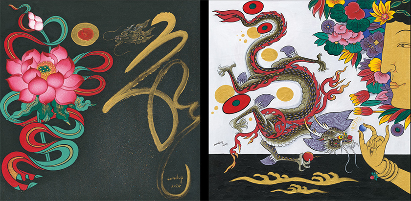 吉祥月光 雪域桑珠個展 2024/03/10 - 2024/04/01