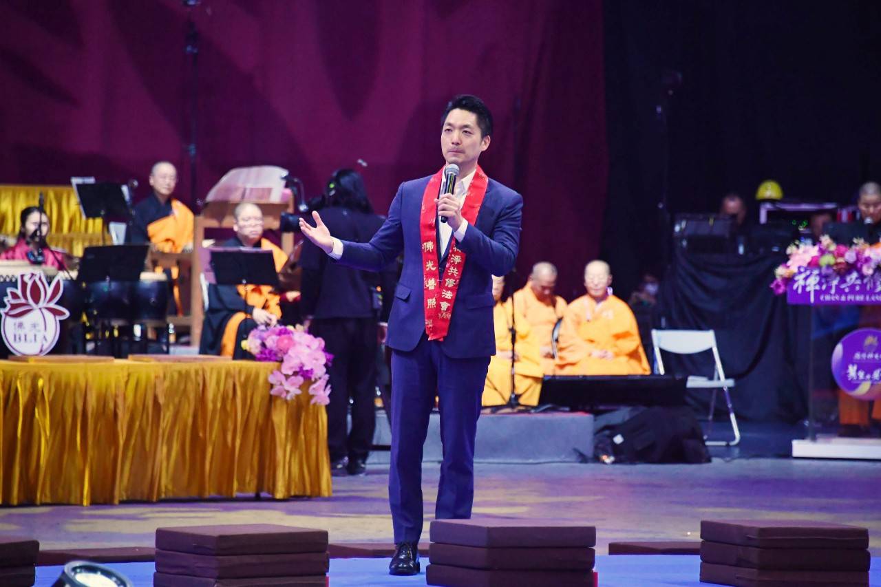 佛光山禪淨共修獻燈祈福法會