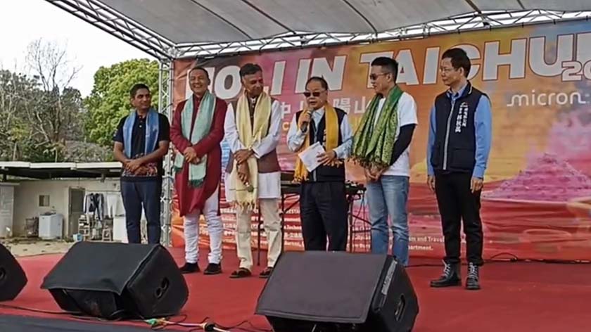 台中舉辦首屆HOLI色彩狂歡節 促進多元文化共融