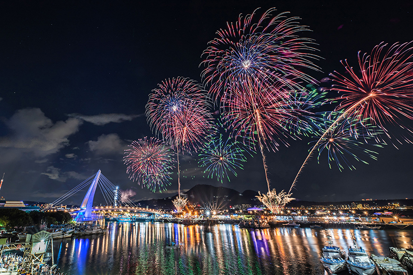 仲夏夜煙火繽紛登場 淡水漁人碼頭三週日點亮夏夜
