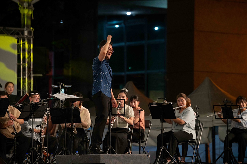 2025藝術進區盛大開幕 狂美交響管樂團卡通音樂會嗨翻永康