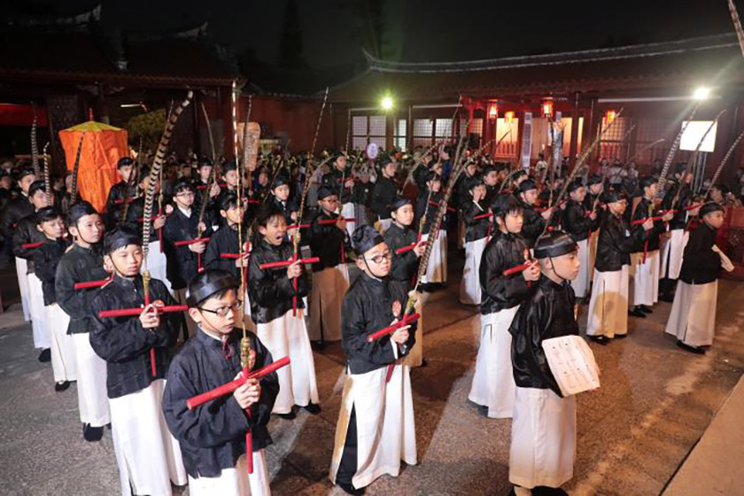 114年秋祭孔子釋奠典禮在台南舉行　延續百年古禮傳統致敬教師 ...