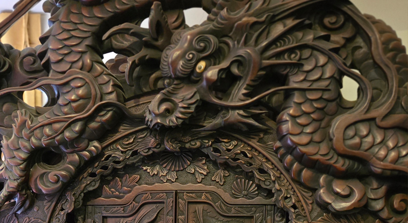 黑檀多寶閣藏品釋出｜滿州國日本關東軍司令