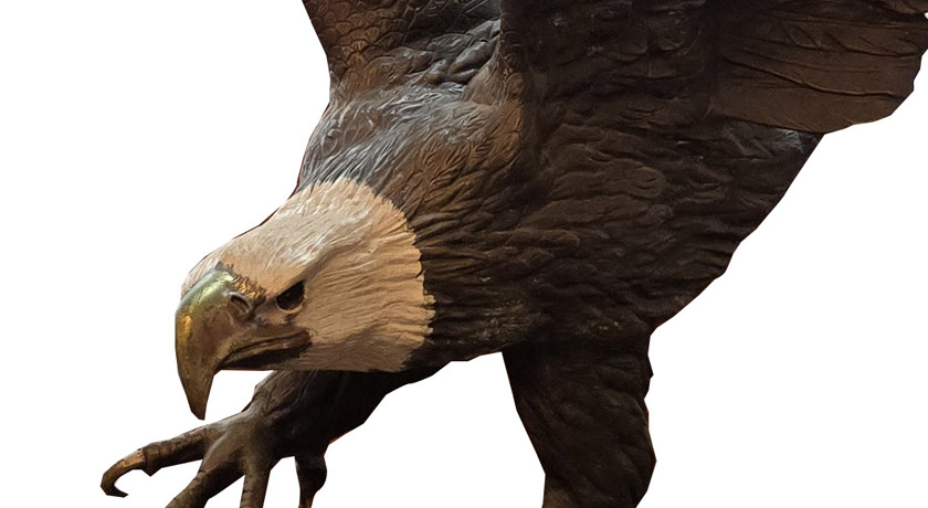 銅雕藏品釋出｜Jules Moigniez 老鷹銅雕 藝