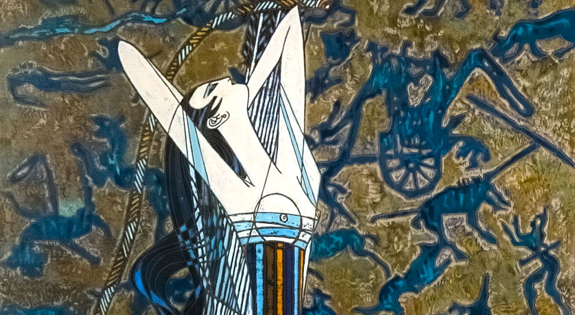 版畫藏品釋出｜丁紹光《雲南重彩版畫》絢麗