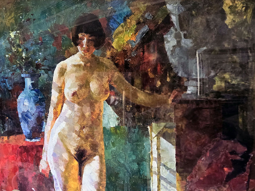 油畫藏品釋出｜細膩筆觸詮釋女性之美　〈裸